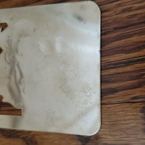 Vtg 1988 G. Duchin Personalized Best Friends Brass Ornament - Picture 6 of 10